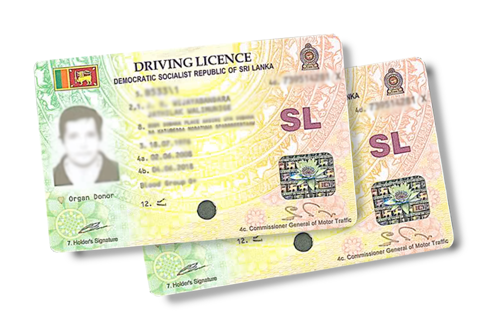 Driving Licence requirements to operate a motor a vehicle in Sri Lanka