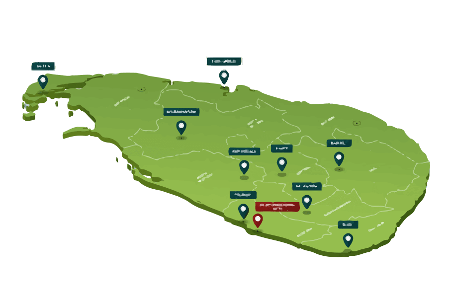 Pick Up and Return locations